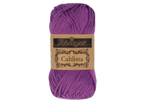 Scheepjes Scheepjes Cahlista - 282 Ultra Violet - 100% natuurlijk katoen - Paars