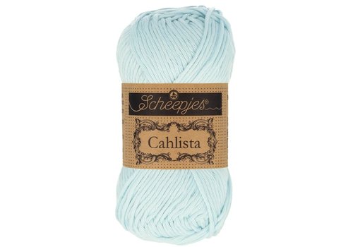 Scheepjes Scheepjes Cahlista - 509 Baby Blue - 100% natuurlijk katoen - Blauw