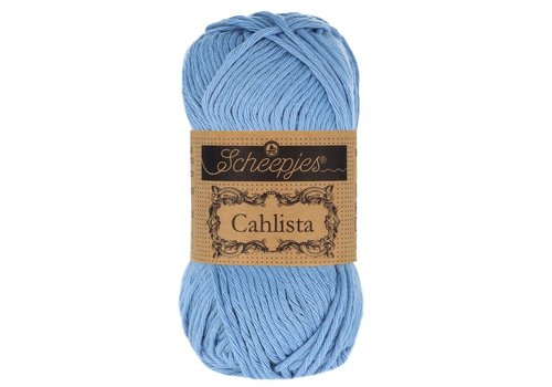 Scheepjes Scheepjes Cahlista - 247 Blue Bird - 100% natuurlijk katoen - Blauw