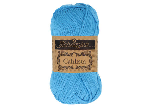 Scheepjes Scheepjes Cahlista - 384 Powder Blue - 100% natuurlijk katoen - Blauw