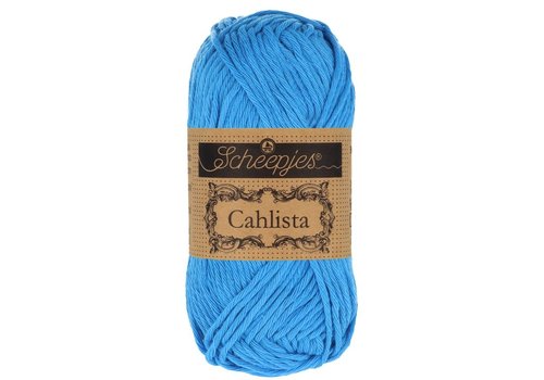 Scheepjes Scheepjes Cahlista - 511 Cornflower - 100% natuurlijk katoen - Blauw