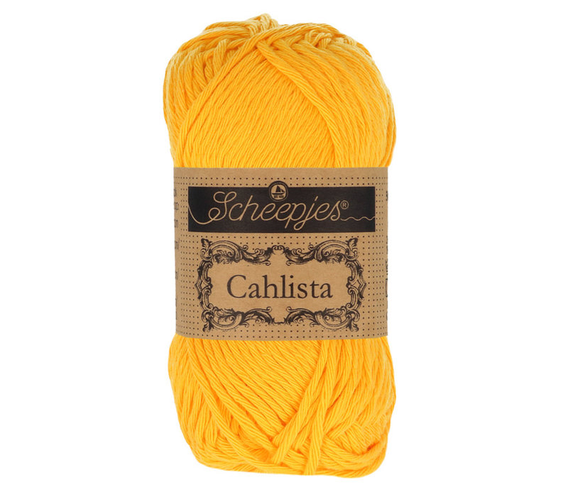 Scheepjes Cahlista - 208 Yellow Gold