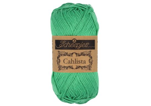 Scheepjes Scheepjes Cahlista - 241 Parrot Green - 100% natuurlijk katoen - Groen