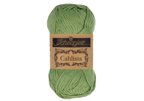 Scheepjes Scheepjes Cahlista - 212 Sage Green - 100% natuurlijk katoen - Groen