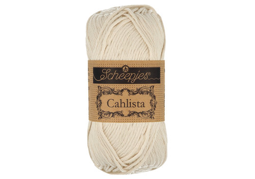 Scheepjes Scheepjes Cahlista - 505 Linen - 100% natuurlijk katoen - Beige