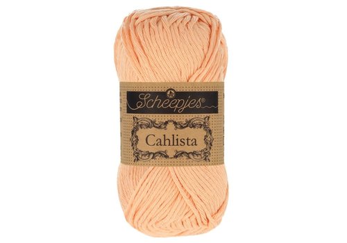 Scheepjes Scheepjes Cahlista - 414 Vintage Peach - 100% natuurlijk katoen - Oranje