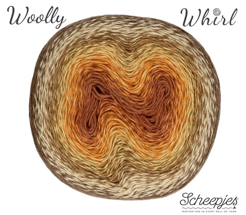 Scheepjes Woolly Whirl -  471 Chocolate Vermecelli