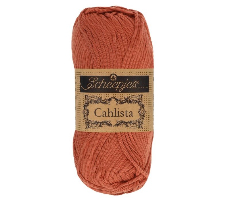 Scheepjes Cahlista - 504 Brick Red