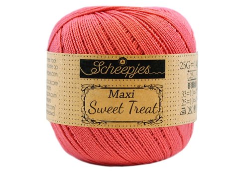 Scheepjes Scheepjes Maxi Sweet Treat - 256 Cornelia Rose - 100% gemerceriseerd katoen - Roze