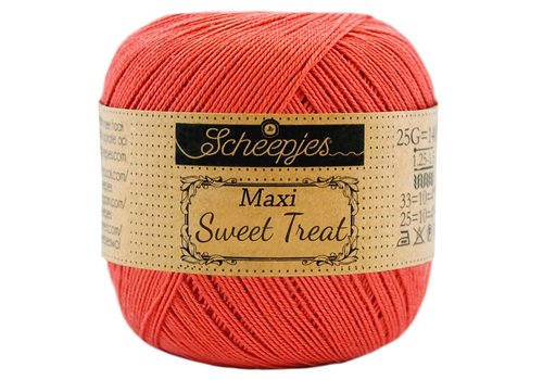 Scheepjes Scheepjes Maxi Sweet Treat - 252 Watermelon - 100% gemerceriseerd katoen - Roze