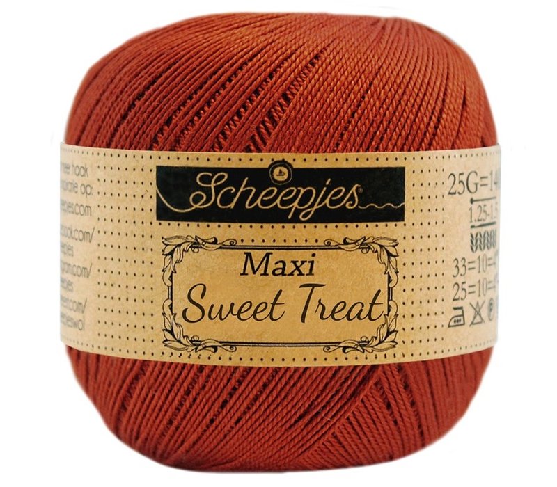 Scheepjes Maxi Sweet Treat - 388 Rust - Bruin