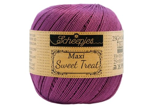 Scheepjes Scheepjes Maxi Sweet Treat - 282 Ultra Violet - 100% gemerceriseerd katoen - Paars
