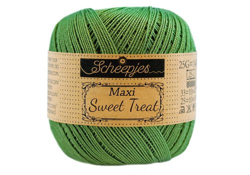 Scheepjes Scheepjes Maxi Sweet Treat - 412 Forest Green - 100% gemerceriseerd katoen - Groen