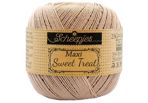 Scheepjes Scheepjes Maxi Sweet Treat - 257 Antique Mauve - 100% gemerceriseerd katoen - Bruin