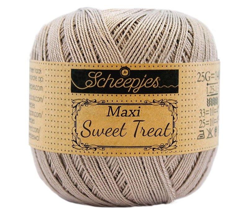 Scheepjes Maxi Sweet Treat - 406 Soft Beige - Bruin