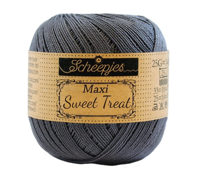 Scheepjes Maxi Sweet Treat - 393 Charcoal - Grijs