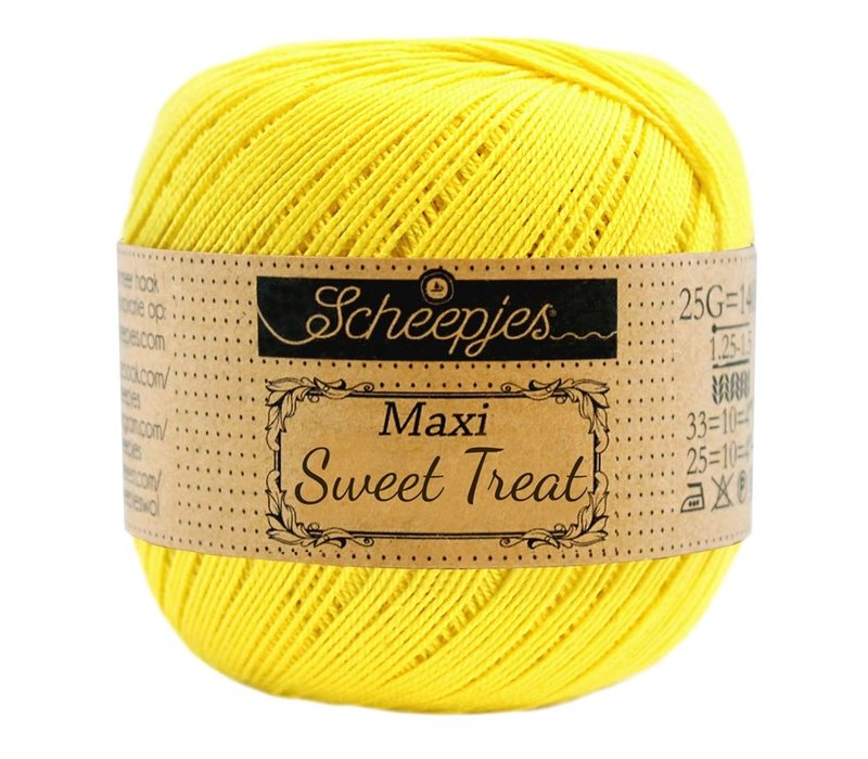 Scheepjes Maxi Sweet Treat - 280 Lemon - Geel