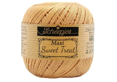 Scheepjes Scheepjes Maxi Sweet Treat - 179 Topaz - 100% gemerceriseerd katoen - Bruin