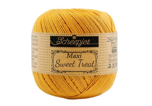 Scheepjes Scheepjes Maxi Sweet Treat - 249 Saffron - Geel