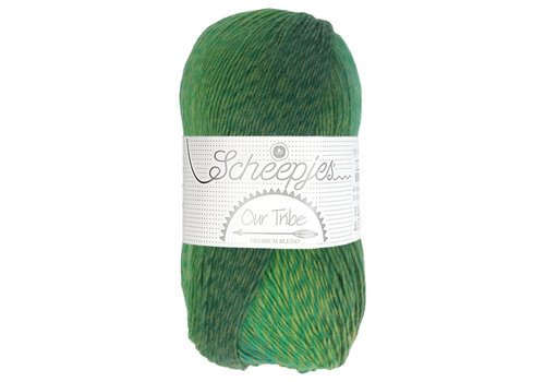 Scheepjes Scheepjes Our Tribe - 977 A Spoonful of Yarn - 70% merinowol en 30% polyamide - Groen