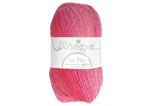 Scheepjes Scheepjes Our Tribe - 979 Heart - 70% merinowol en 30% polyamide - Roze Scheepjes Scheepjes Our Tribe - 979 Heart - 70% merinowol en 30% polyamide - Roze