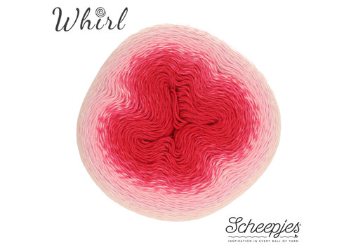 Scheepjes Scheepjes Whirl Ombré - 552 Pink to Wink - 60% katoen en 40% acryl - Roze