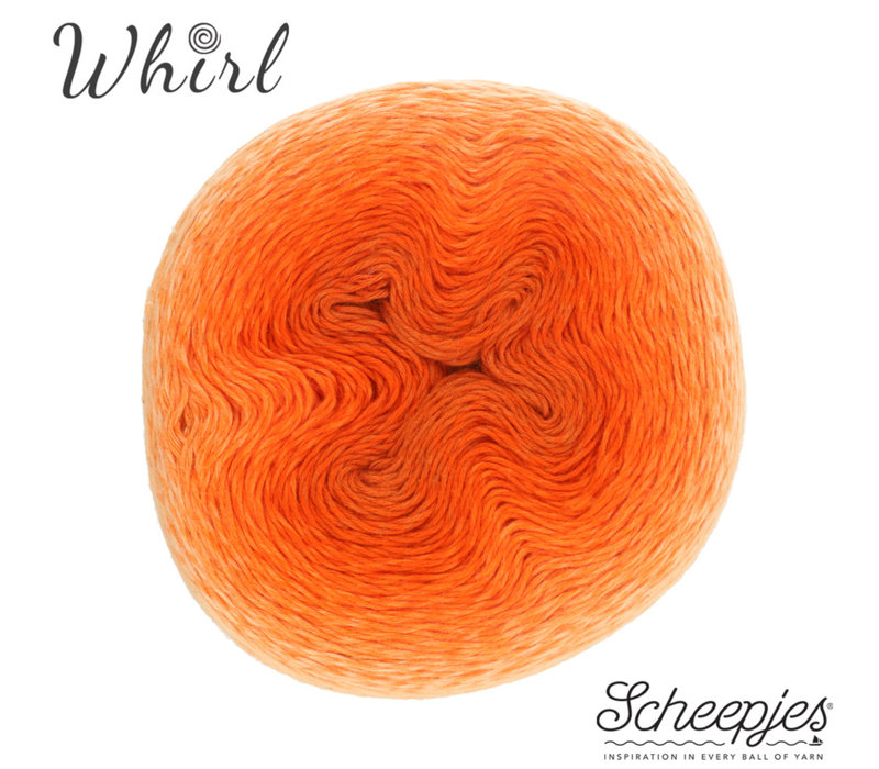 Scheepjes Whirl Ombré - 554 Tangerine Tambourine