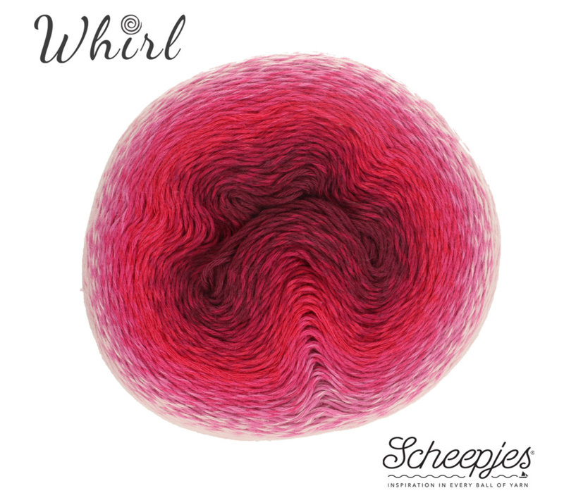 Scheepjes Whirl Ombré - 555 Forbidden Fuchsia