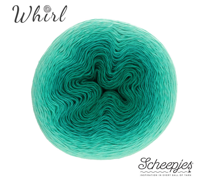 Scheepjes Whirl Ombré - 560 Jade JimJam