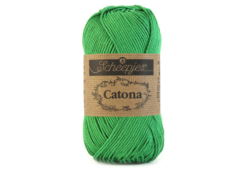 Scheepjes Scheepjes Catona 25 gram - 515 Emerald - Katoen garen - Geel