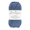 Scheepjes Metropolis - 004 Kabul - 75% extra fijne merinowol en 25% nylon - Blauw