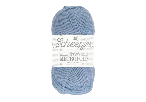 Scheepjes Scheepjes Metropolis - 005 Medan - 75% extra fijne merinowol en 25% nylon - Blauw