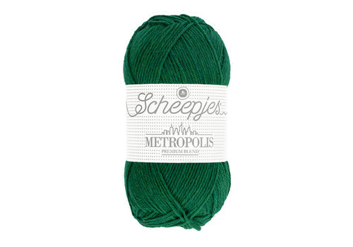 Scheepjes Scheepjes Metropolis - 020 Colombo - 75% extra fijne merinowol en 25% nylon - Groen