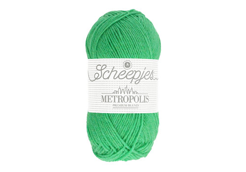 Scheepjes Scheepjes Metropolis - 021 Rangpur - 75% extra fijne merinowol en 25% nylon - Groen