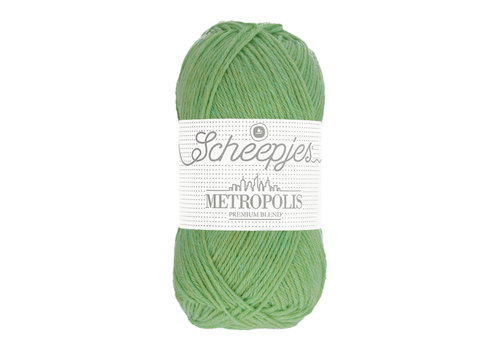 Scheepjes Scheepjes Metropolis - 023 Monterrey - 75% extra fijne merinowol en 25% nylon - Groen