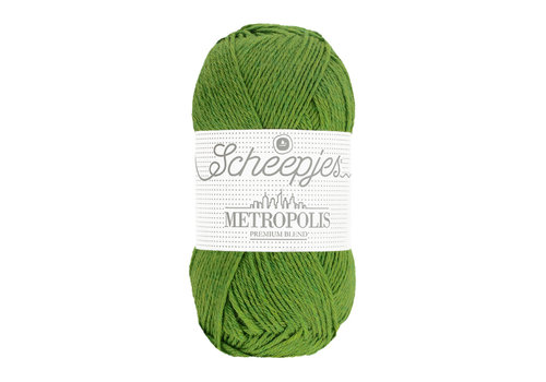 Scheepjes Scheepjes Metropolis - 028 Vancouver - 75% extra fijne merinowol en 25% nylon - Groen