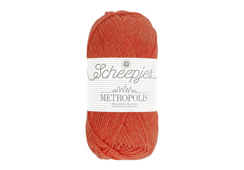 Scheepjes Scheepjes Metropolis - 046 Leeds - 75% extra fijne merinowol en 25% nylon - Oranje