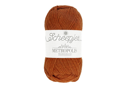 Scheepjes Scheepjes Metropolis - 065 Liverpool - 75% extra fijne merinowol en 25% nylon - Oranje