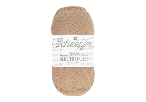 Scheepjes Scheepjes Metropolis - 068 Mumbai - 75% extra fijne merinowol en 25% nylon - Beige