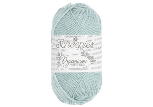 Scheepjes Scheepjes Organicon - 216 Soft Sky - 100% biologisch katoen - Blauw