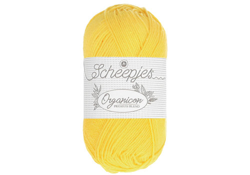 Scheepjes Scheepjes Organicon - 211 Gentle Primrose - 100% biologisch katoen - Geel