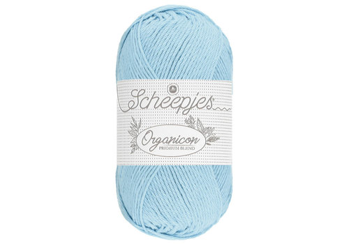 Scheepjes Scheepjes Organicon - 217 Fresh Air - 100% biologisch katoen - Blauw