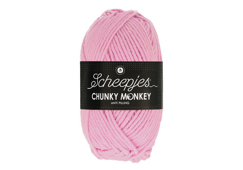 Scheepjes Scheepjes Chunky Monkey - 1390 Orchid - 100% Premium Acryl - Paars