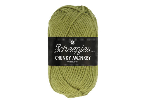 Scheepjes Scheepjes Chunky Monkey - 1065 Sage - 100% Premium Acryl - Groen Scheepjes Scheepjes Chunky Monkey - 1065 Sage - 100% Premium Acryl - Groen