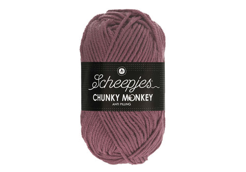 Scheepjes Scheepjes Chunky Monkey - 1067 Rosewood - 100% Premium Acryl - Paars