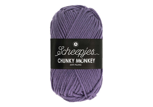 Scheepjes Scheepjes Chunky Monkey - 1277 Iris - 100% Premium Acryl - Paars