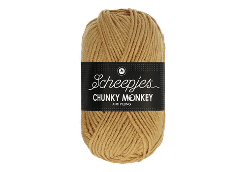Scheepjes Scheepjes Chunky Monkey - 1420 Mellow - 100% Premium Acryl - Bruin Scheepjes Scheepjes Chunky Monkey - 1420 Mellow - 100% Premium Acryl - Bruin