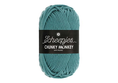 Scheepjes Scheepjes Chunky Monkey - 1722 Carolina Blue - 100% Premium Acryl - Blauw