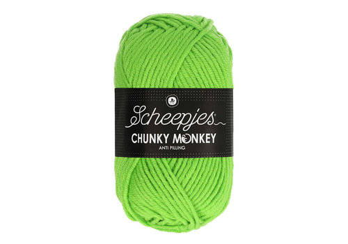 Scheepjes Scheepjes Chunky Monkey - 1821 Lime - 100% Premium Acryl - Groen