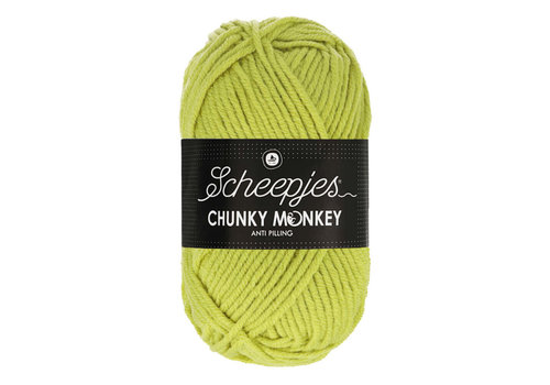 Scheepjes Scheepjes Chunky Monkey - 1822 Chartreuse - 100% Premium Acryl - Groen